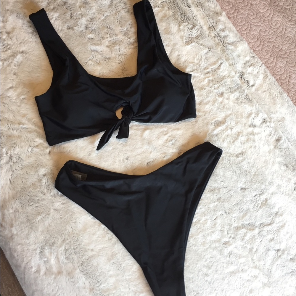 Black zaful bikini